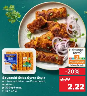 Kaufland Souzouki Stixs Gyros Style Angebot