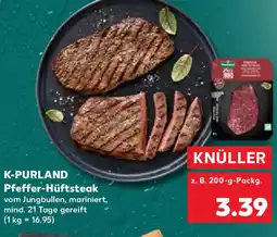 Kaufland K-PURLAND Pfeffer Hüftsteak Angebot