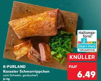 Kaufland K-PURLAND Kasseler Schmorrippchen Angebot