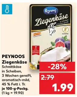 Kaufland PEYNOOS Ziegenkäse Angebot