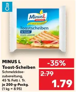 Kaufland MINUS L Toastscheiben Angebot