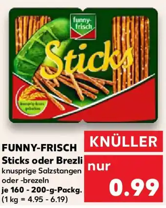 Kaufland FUNNY-FRISCH Sticks oder Brezli Angebot