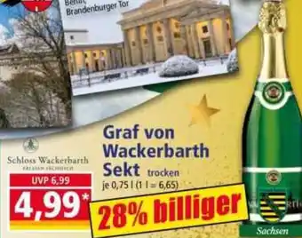 Norma Schloss Wackerbarth Graf von Wackerbarth Sekt Angebot