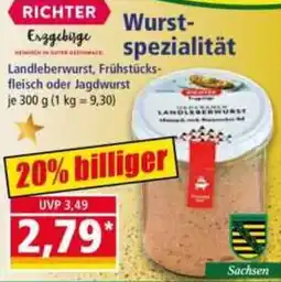 Norma RICHTER Wurstspezialität Angebot
