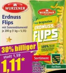 Norma WURZENER Erdnuss Flips Angebot