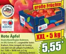 Norma OBST VOM BODENSEE Rote Äpfel Angebot