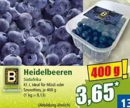 Norma Heidelbeeren Angebot