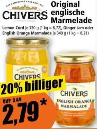Norma CHIVERS Original englische Marmelade Angebot