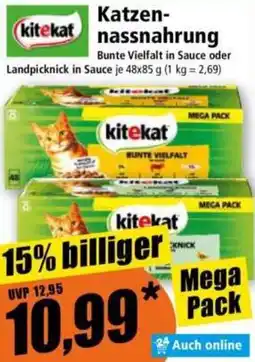 Norma Kitekat Katzennassnahrung Angebot