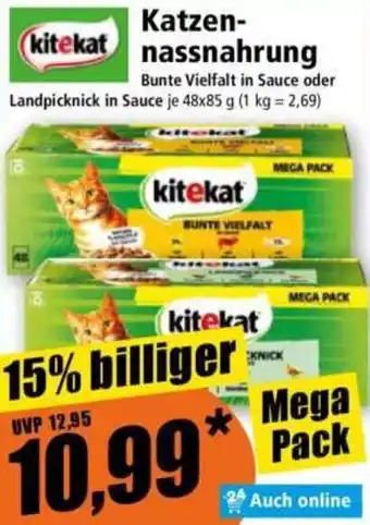 Norma Kitekat Katzennassnahrung Angebot