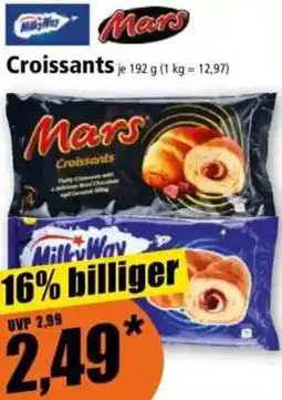 Norma MilkyWay/ Mars Croissants Angebot