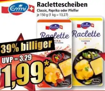 Norma Emmi Raclettescheiben Angebot