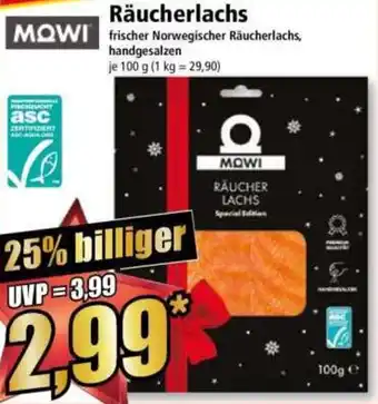 Norma MOWI Räucherlachs Angebot