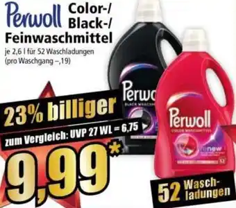 Norma Perwoll Color Black-/ Feinwaschmittel Angebot