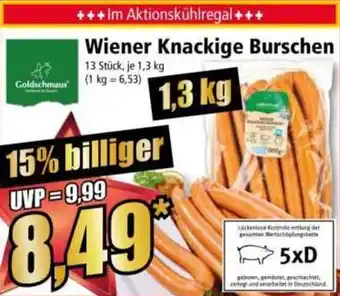 Norma Goldschmaus Wiener Knackige Burschen Angebot