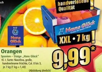 Norma Hans Glück Orangen Angebot