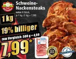 Norma Gut Bartenhof Schweine Nackensteaks Angebot