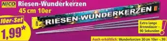 Norma NICO Riesen-Wunderkerzen Angebot