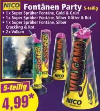 Norma NICO Fontänen Party Angebot