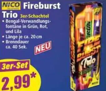 Norma NICO Fireburst Angebot