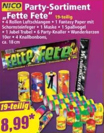 Norma NICO Party-Sortiment Fette Fete Angebot