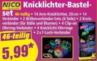 Norma NICO Knicklichter-Bastelset Angebot