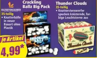 Norma SILVESTERZAUBER Crackling Ballz Big Pack oder Thunder Clouds Angebot