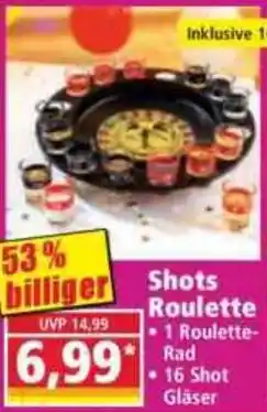 Norma Shots Roulette Angebot