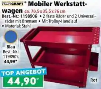 Norma TECH-CRAFT Mobiler Werkstattwagen Angebot