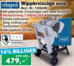 Norma Scheppach Wippkreissäge HS550 Angebot