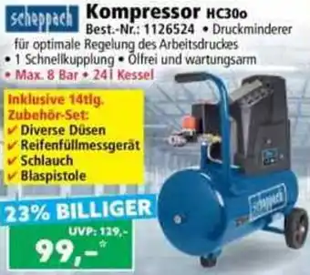 Norma Scheppach Kompressor HC30o Angebot