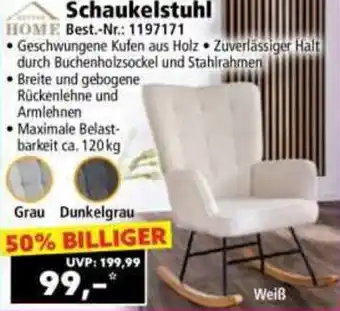 Norma HOME Schaukelstuhl Angebot