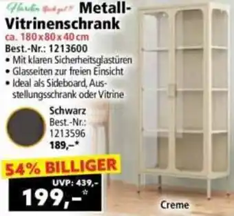 Norma Metall Vitrinenschrank Angebot