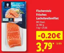 Lidl Fischerstolz Frisches Lachsforellenfilet Angebot