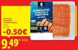 Lidl Fischerstolz Norwegische Lachsfilet-Portionen Angebot