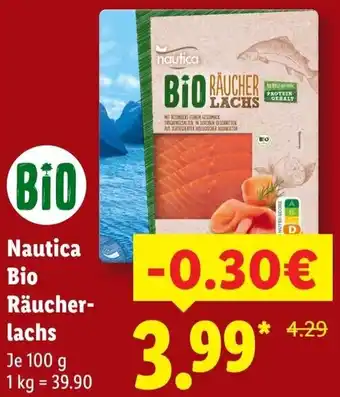 Lidl Nautica Bio Räucherlachs Angebot