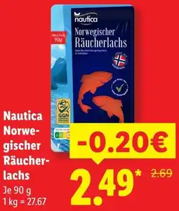 Lidl Nautica Norwegischer Räucherlachs Angebot