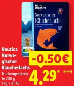 Lidl Nautica Norwegischer Räucherlachs Angebot