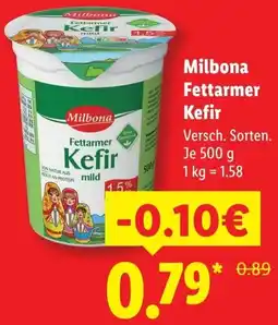 Lidl Milbona Fettarmer Kefir Angebot