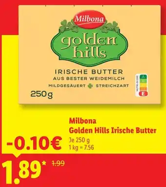 Lidl Milbona Golden Hills Irische Butter Angebot