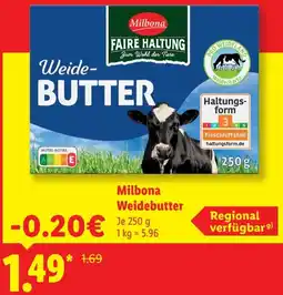 Lidl Milbona Weidebutter Angebot