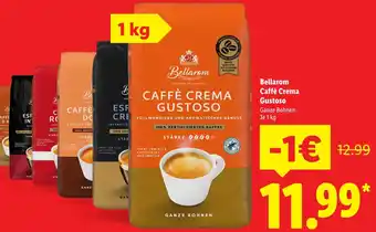 Lidl Bellarom Caffè Crema Gustoso Angebot