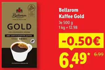 Lidl Bellarom Kaffee Gold Angebot