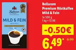 Lidl Bellarom Premium Röstkaffee Mild & Fein Angebot
