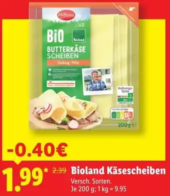 Lidl Bioland Käsescheiben Angebot