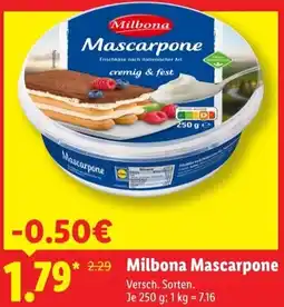 Lidl Milbona Mascarpone Angebot
