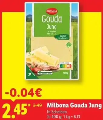 Lidl Milbona Gouda Jung Angebot