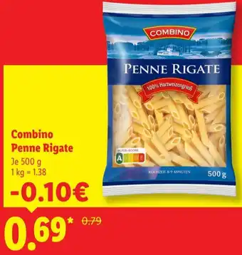 Lidl Combino Penne Rigate Angebot