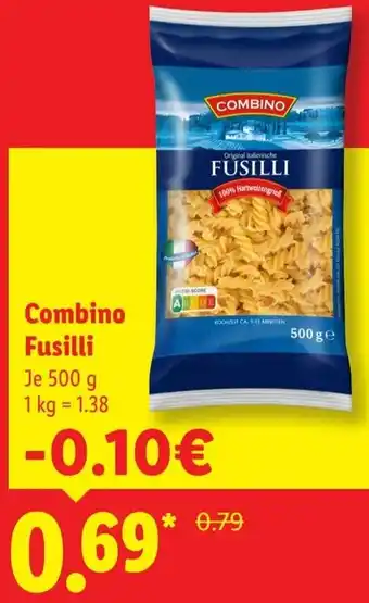 Lidl Combino Fusilli Angebot