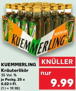 Kaufland KUEMMERLING Kräuterlikör Angebot